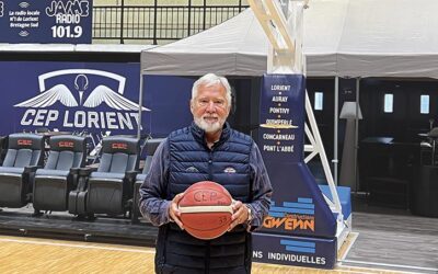 Christian Pasquier,  Président du CEP   Lorient Breizh Basket – Bien dans ses baskets